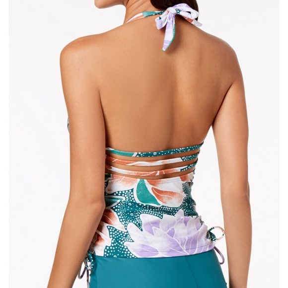 Tankini top sz S & skirt sz 2 - two-piece swimsuit - Picture 3 of 4